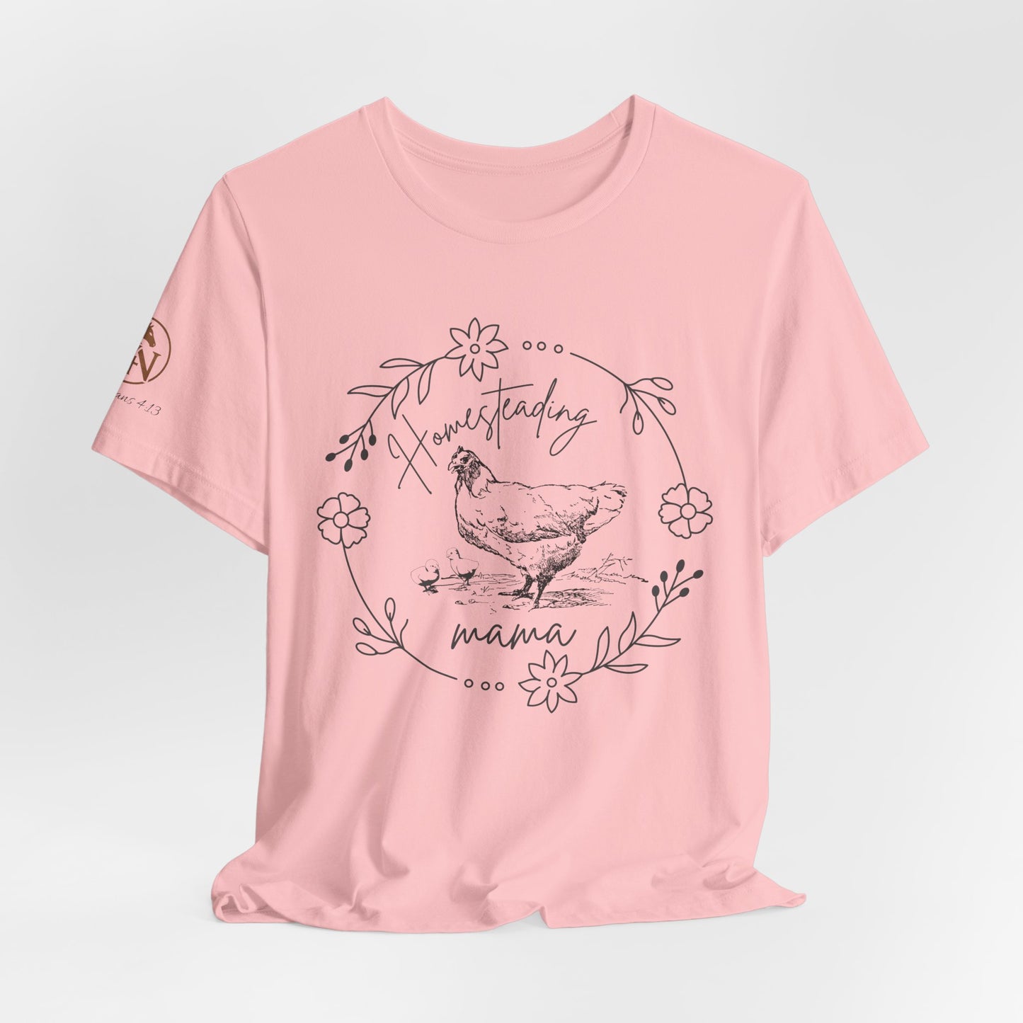 🐓🌿 Homesteading Mama Tee 🌿🐓 Short Sleeve Tee