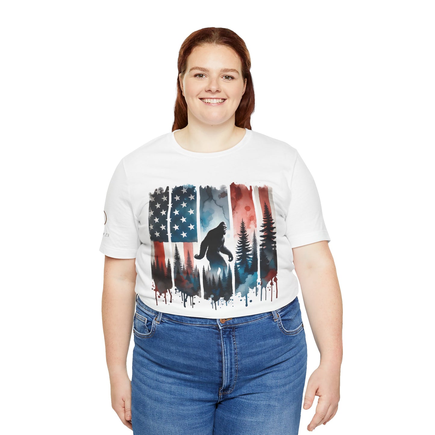 Squatchy & Proud! Unisex Jersey Short Sleeve Tee