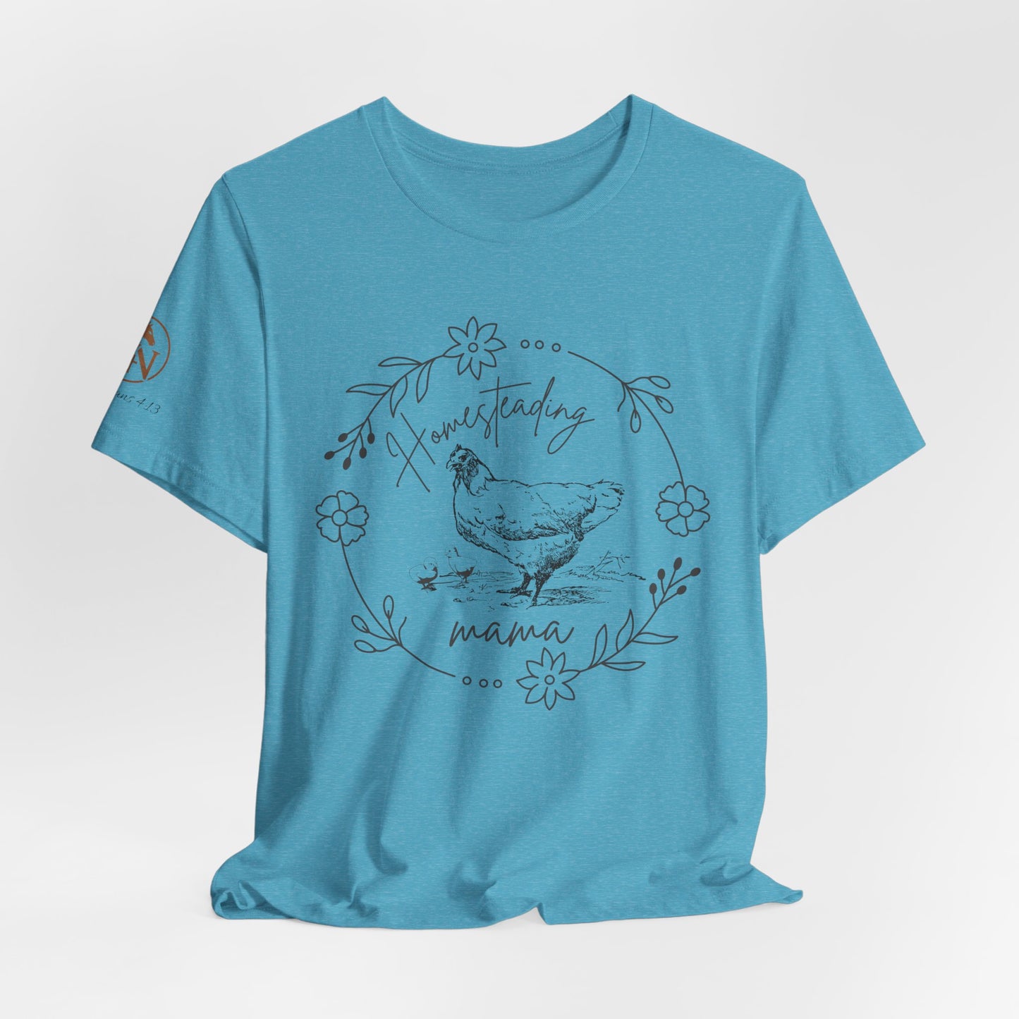 🐓🌿 Homesteading Mama Tee 🌿🐓 Short Sleeve Tee