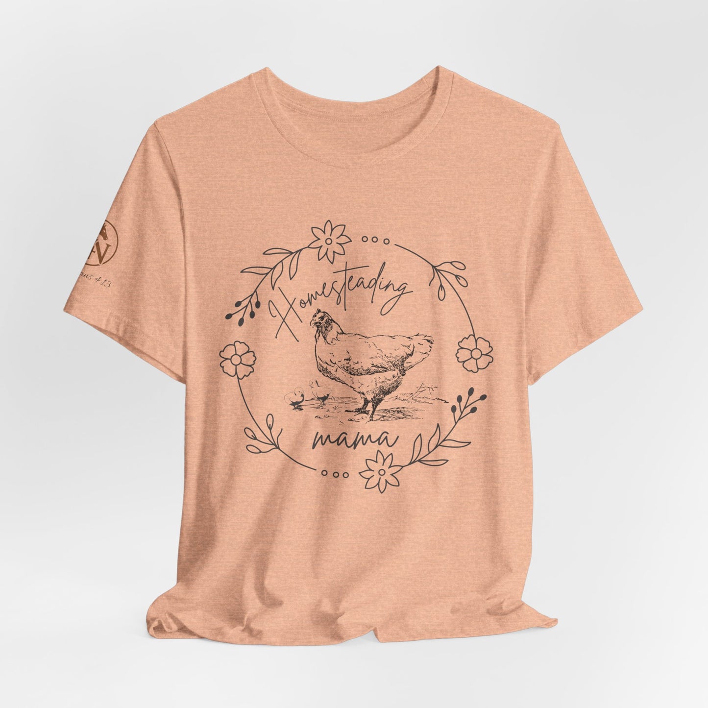 🐓🌿 Homesteading Mama Tee 🌿🐓 Short Sleeve Tee