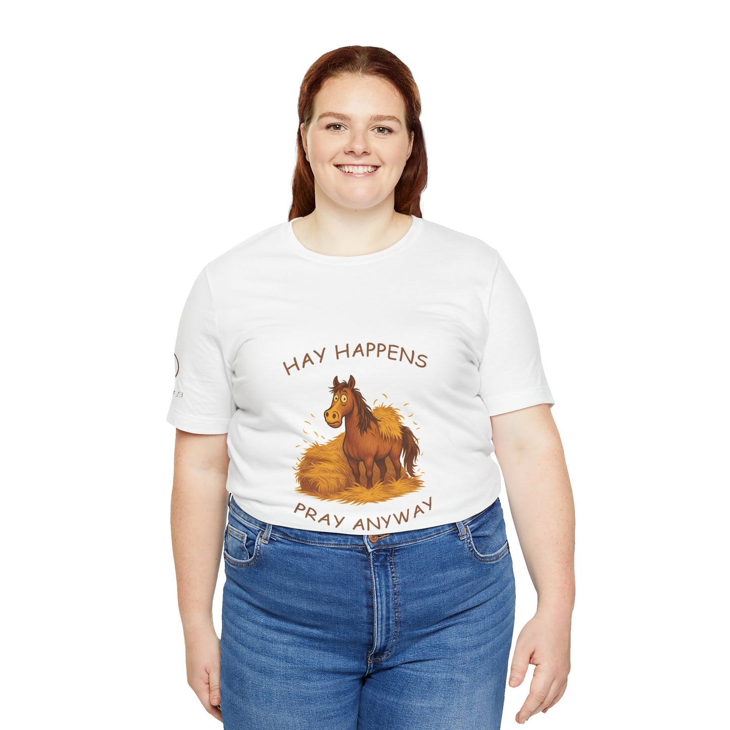 Hay Happens! Unisex Jersey Short Sleeve Tee