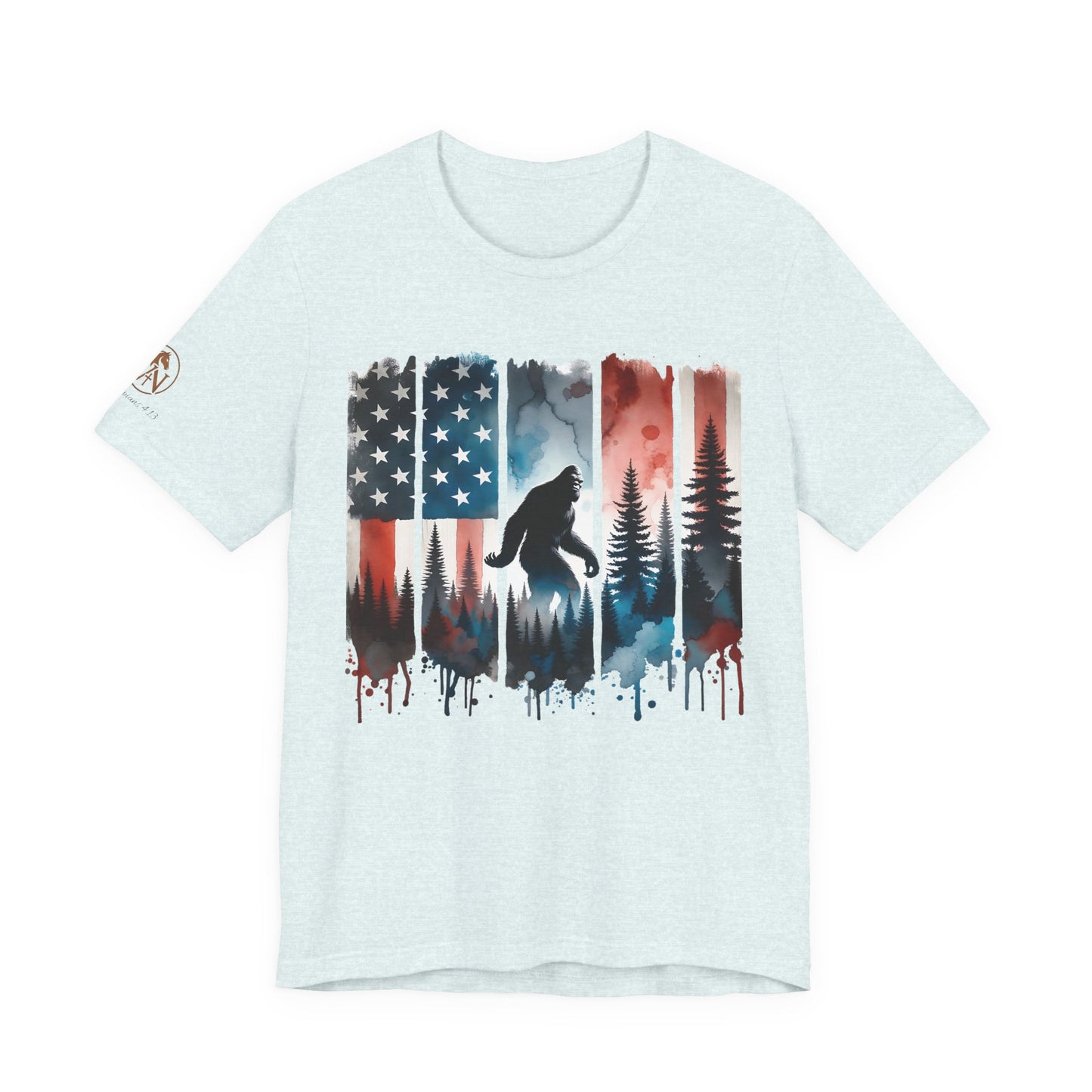 Squatchy & Proud! Unisex Jersey Short Sleeve Tee