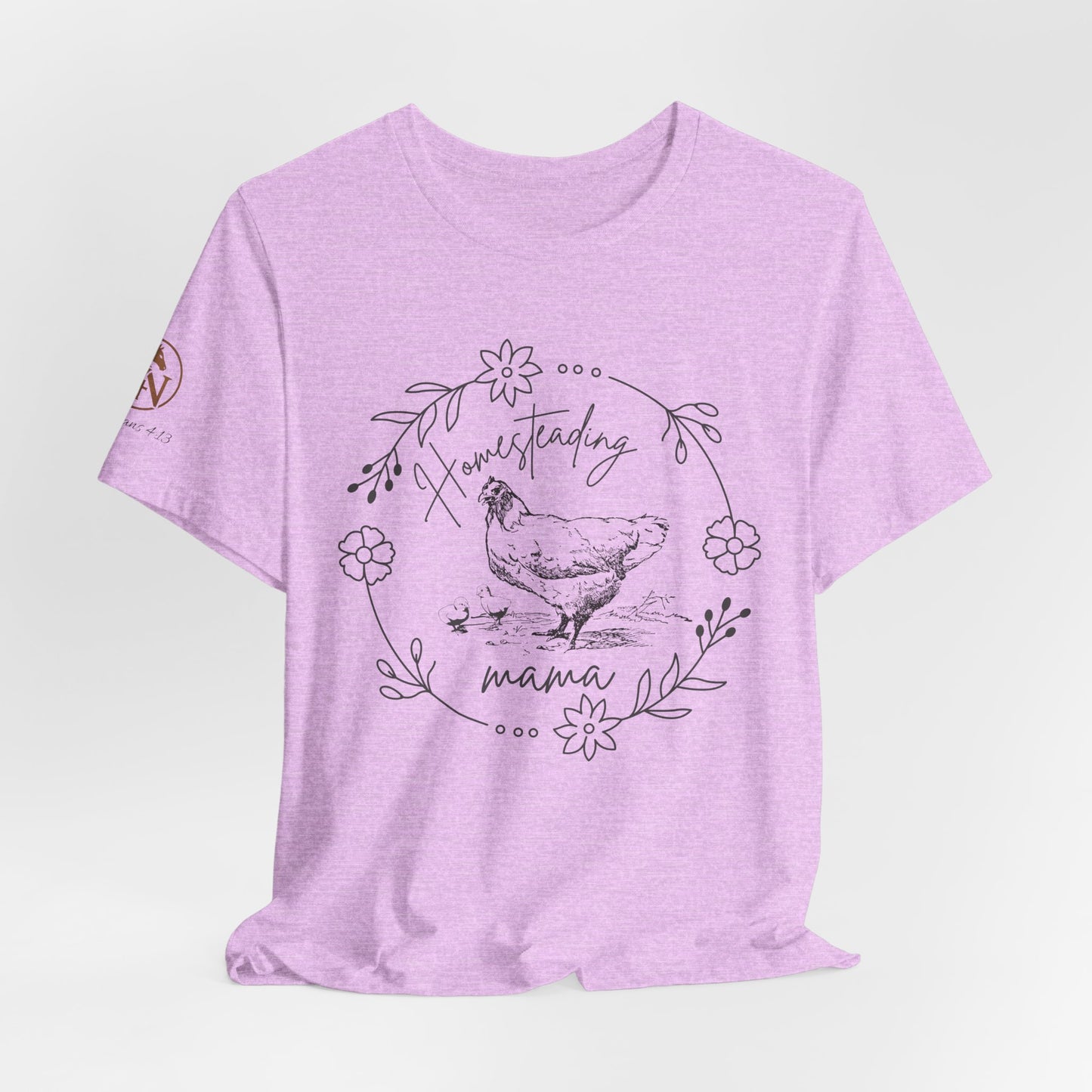 🐓🌿 Homesteading Mama Tee 🌿🐓 Short Sleeve Tee