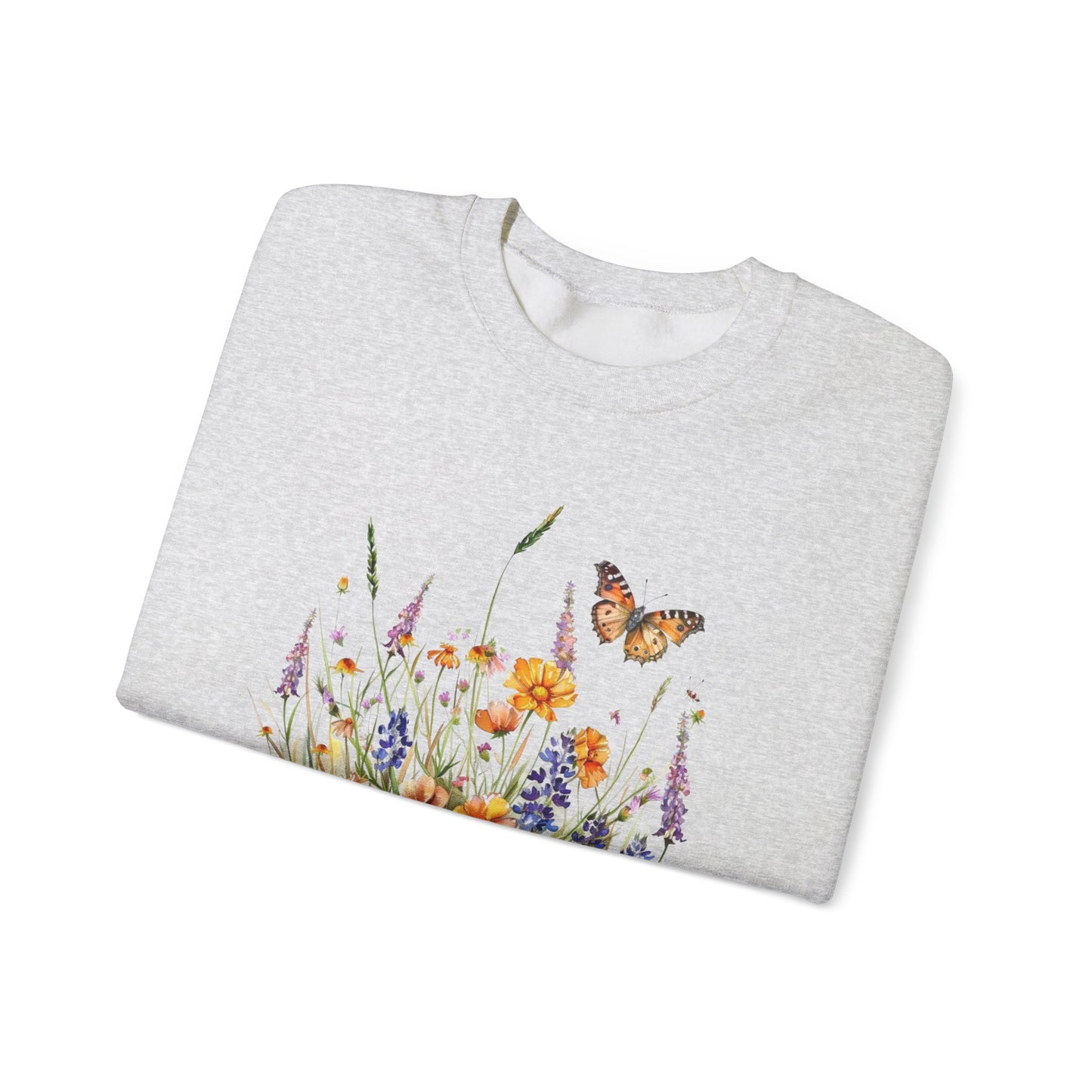 He Makes All Things Grow I 1 Corinthians 3:7 Unisex Heavy Blend™ Crewneck Sweatshirt