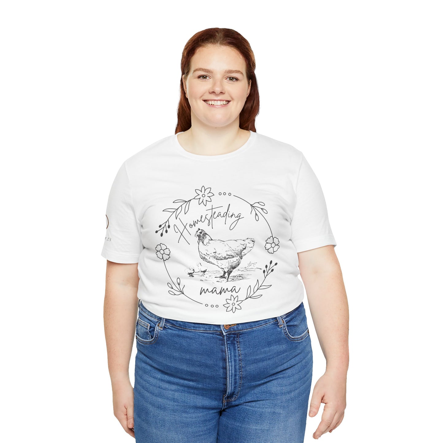🐓🌿 Homesteading Mama Tee 🌿🐓 Short Sleeve Tee