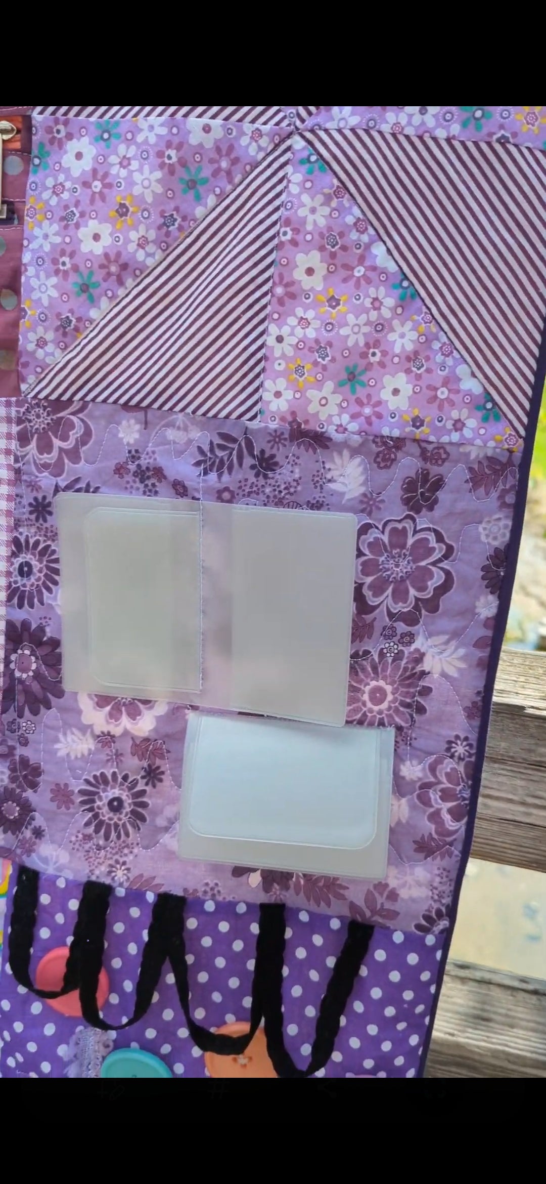 Personalized Dementia Fidget Quilt | Memory Care Blanket with Custom Photos | Alzheimer’s Sensory Lap Quilt | Comfort Gift for Loved Ones