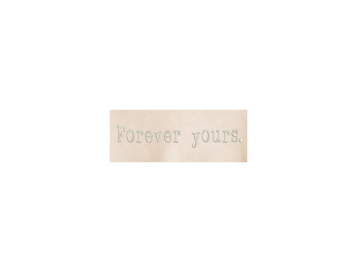 Monochrome Forever Yours Crewneck Sweatshirt